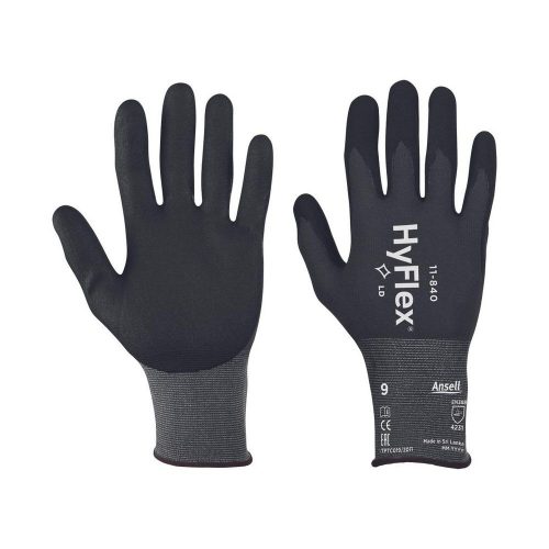 Ansell 11-840 HyFlex rugalmas nitril munkáskesztyű