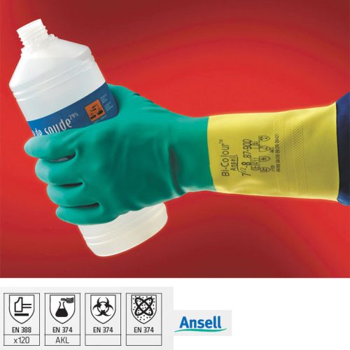 ANSELL Bi-Colour 87-900/100 nitril védőkesztyű