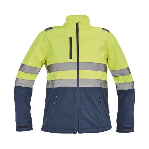 Granada jól láthatósági softshell kabát