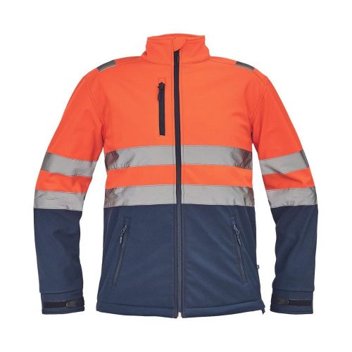 Granada jól láthatósági softshell kabát