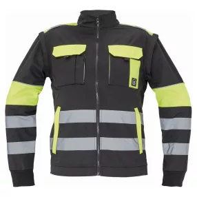 Max Vivo munkásdzseki láthatósági csíkkal