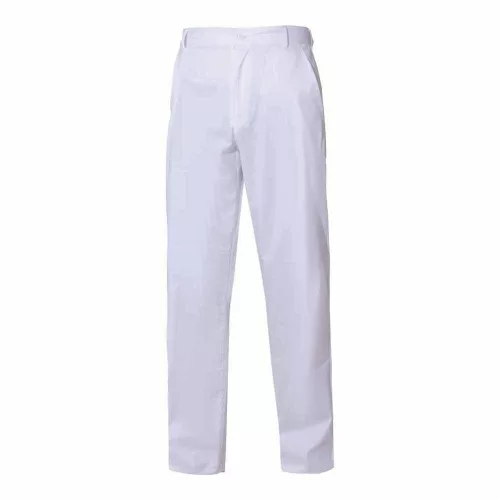 Fehér férfi nadrág hátsó zsebbel