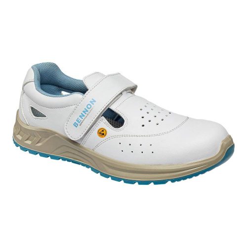Bennon White S1 ESD munkavédelmi szandál