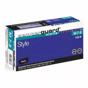  Semperguard style egyszerhasználatos nitril kesztyű 100db/doboz