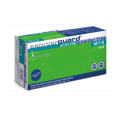 Semperguard Xtension extra hosszú nitril kesztyű 100db/doboz
