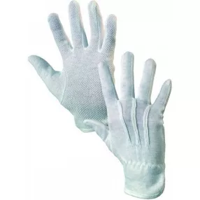 PVC pöttyös cérnakesztyű CXS Mawa