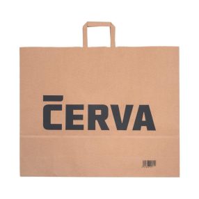 CERVA papírzacskó natúr 54x14x44 cm