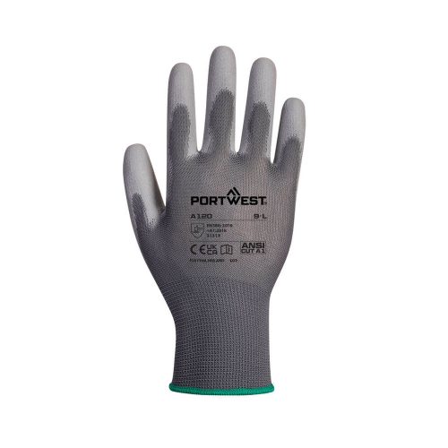 A120 Nylon PU tenyérmártott kesztyű