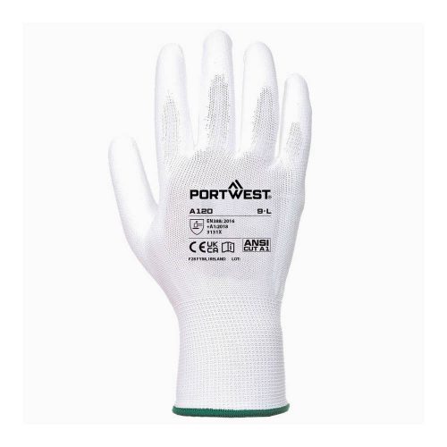 A120 Nylon PU tenyérmártott kesztyű