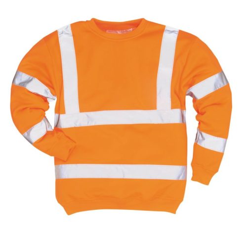 B303 Jólláthatósági pulóver narancs