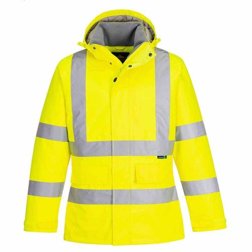 Jól láthatósági téli dzseki Portwest EC60 sárga