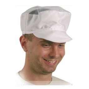   HÁLÓS 45631 Szellőző tetejű élelmiszeripari sapka fehér