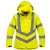 LW70 Női jól láthatósági esőkabát sárga