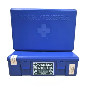  MK01V Vadász mentőláda elsősegély felszerelés (1-30 főig) kék