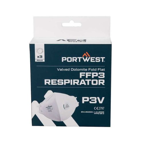 P310 FFP3 szelepes porálarc