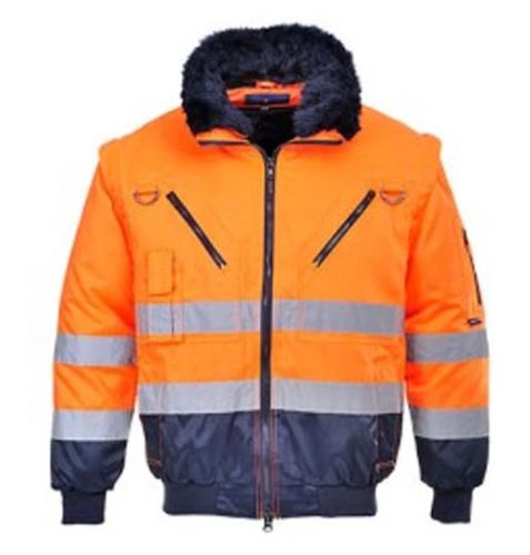 PJ50 Hi-Vis 3 az 1-ben Pilóta dzseki narancs-navy