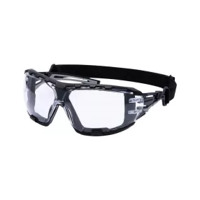   PR02 Anthracite Wraparound védőszemüveg állítható fejpánttal
