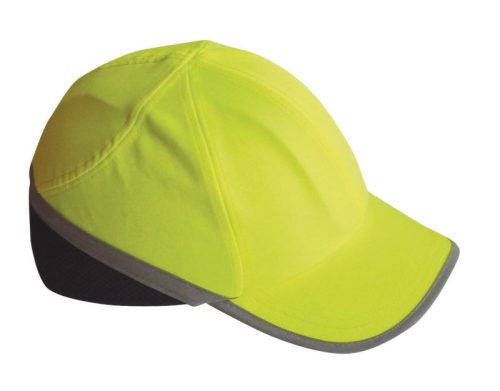 PW79 Hi Vis ütésbiztos baseball sapka sárga