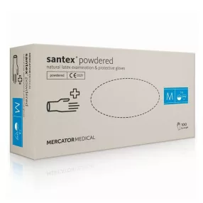 SANTEX eldobható gumikesztyű texturált