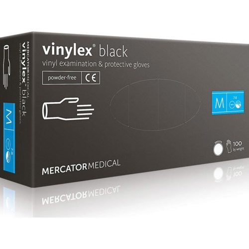 VINYLEX BLACK púdermentes vinyl kesztyű