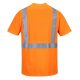 S190 Jól láthatósági póló zsebbel narancs