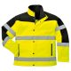 S429 Kéttónusú Softshell kabát sárga
