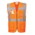 S476 Vezetői mellény - narancs