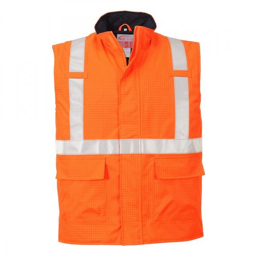 S776 Bizflame Rain Hi- Vis antisztatikus FR mellény