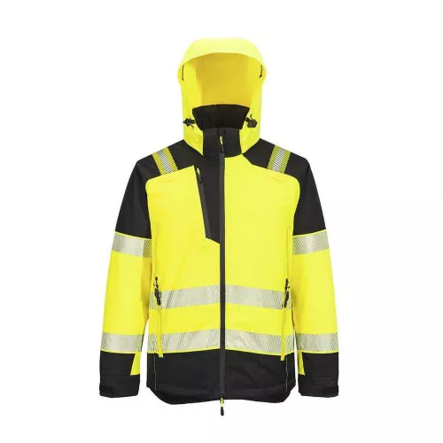 Jól láthatósági bélelt kabát