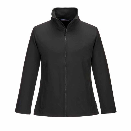 TK21 vékony női softshell dzseki fekete