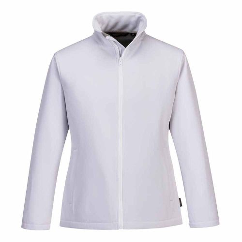 TK21 vékony női softshell dzseki fehér