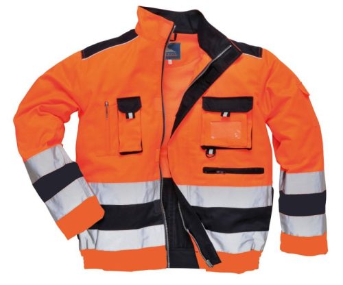 TX50 Texo Hivis kabát narancs/sötétkék