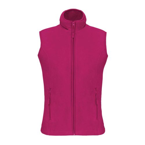 Női polár mellény KA906 fuchsia