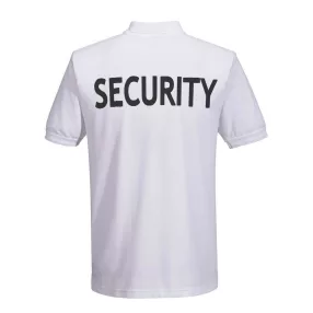 Security feliratú ing galléros póló