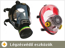 Légzésvédő eszközökön található jelölések