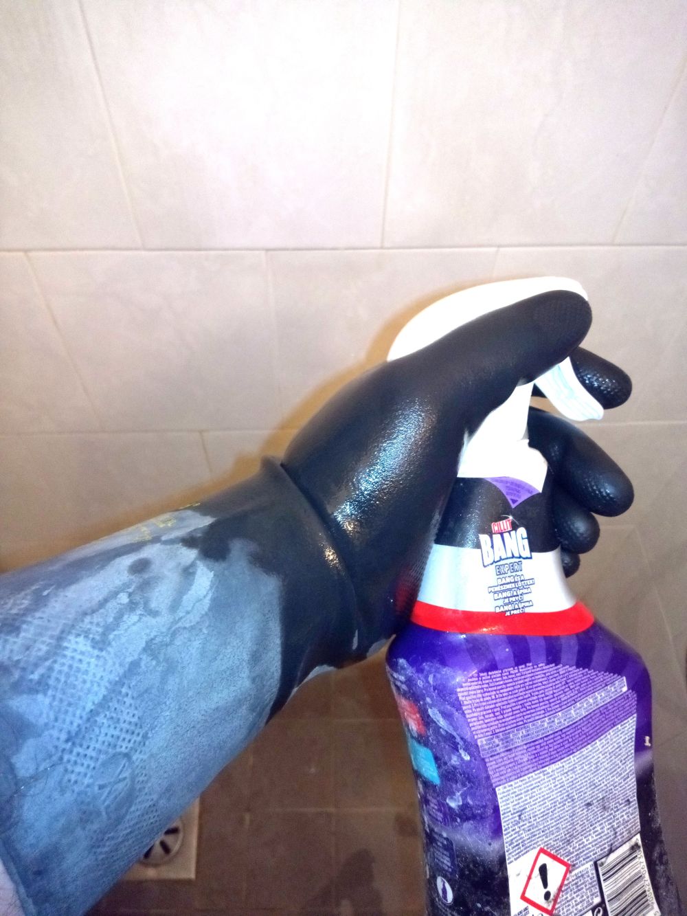   5308-5309-5310-5311 Neoprén vegyszerálló munkav. kesztyű 32 cm
