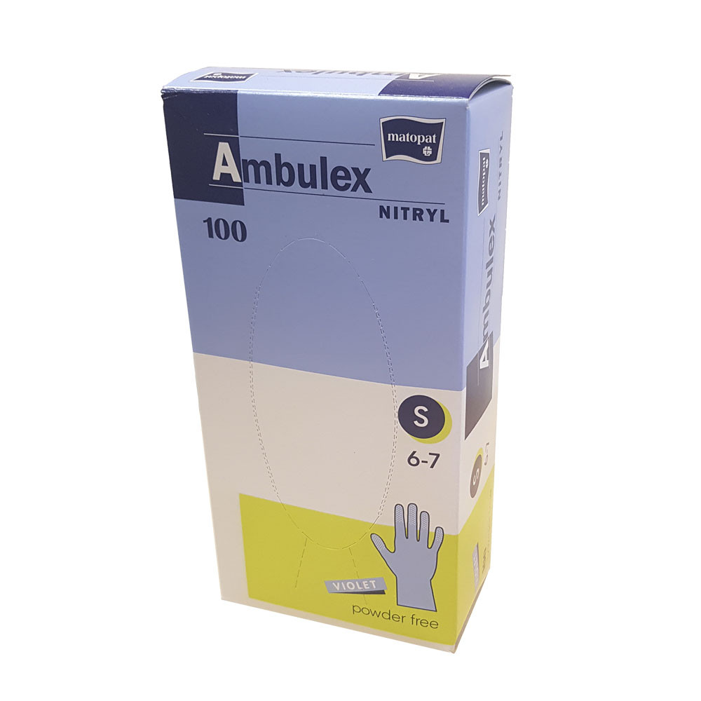 Egyszerhasználatos gumikesztyű ambulex nitryl