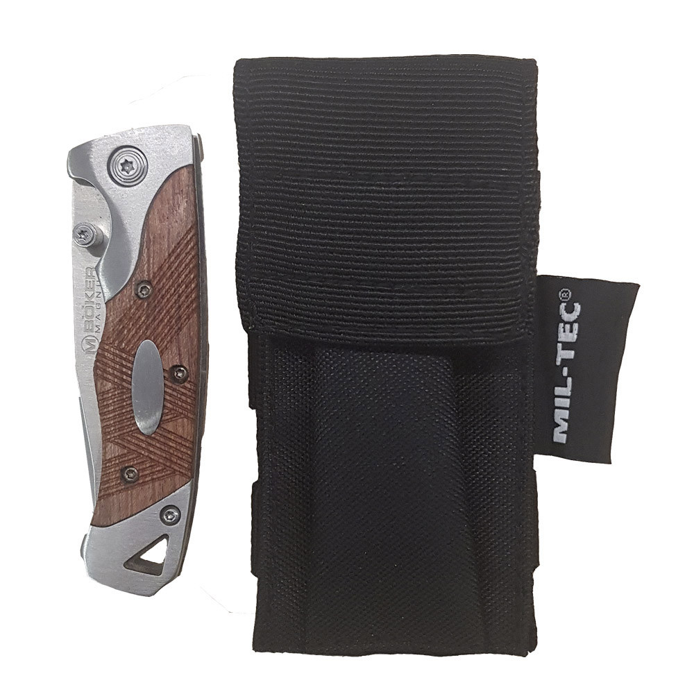 Mil-Tec késtok fekete 13 cm