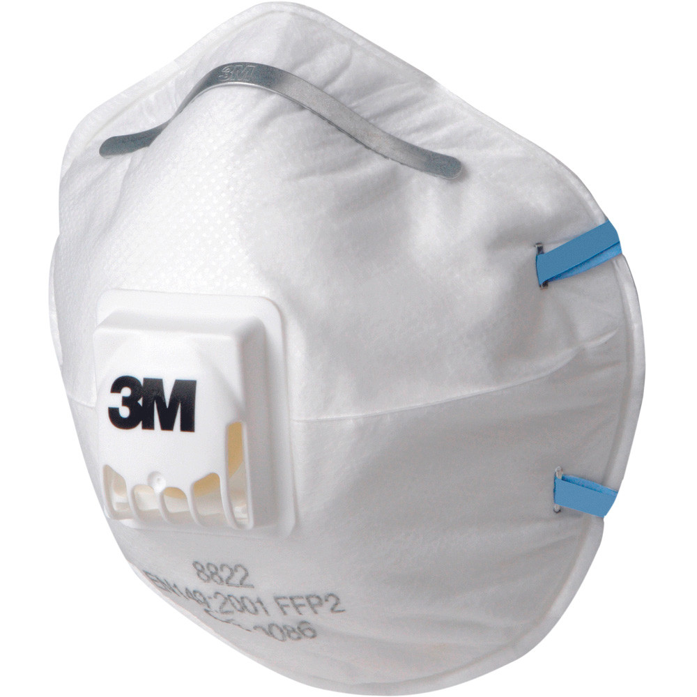 3M 8822 Pormaszk FFP2 szelepes