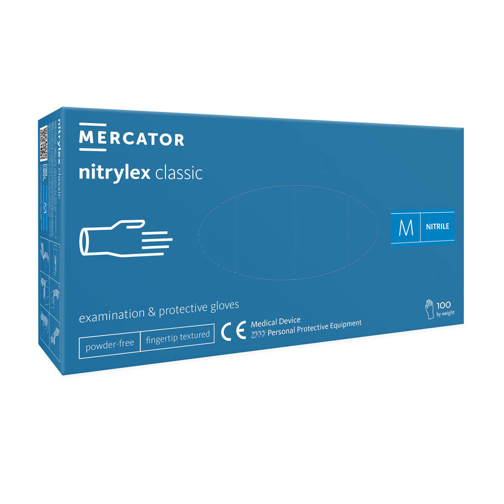 Nitrylex classic, púdermentes nitril vizsgálókesztyű