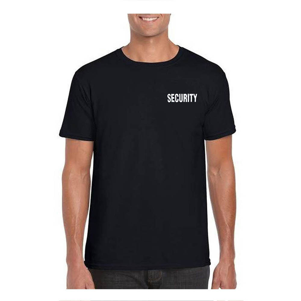 Biztonsági őr kereknyakú póló - Security
